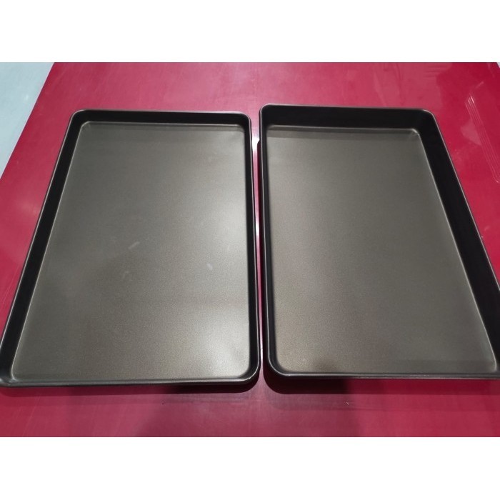 LOYANG PRESS TEFLON ALUMINIUM ANTI LENGKET - NON STICK PAN 60X40X5CM