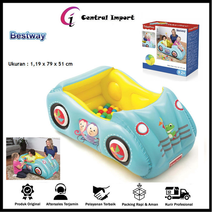 Bestway Kasur Angin Anak Mobil - Kasur Angin - Mandi Bola 93535