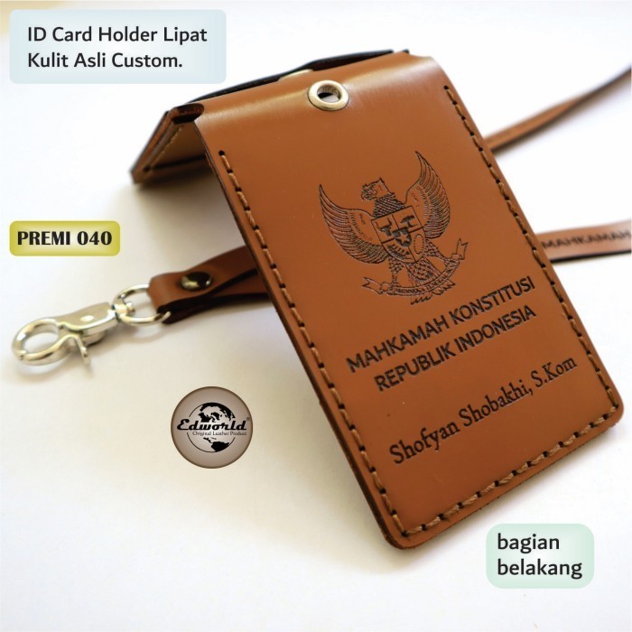 

BARANG TERLARIS Id Card Holder Lipat Kantong