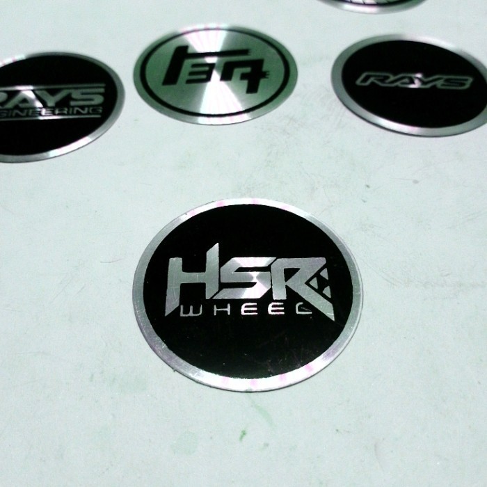 STIKER EMBLEM DOP VELG 5,8 CM - RAYS WORK TOYOTA JAPAN