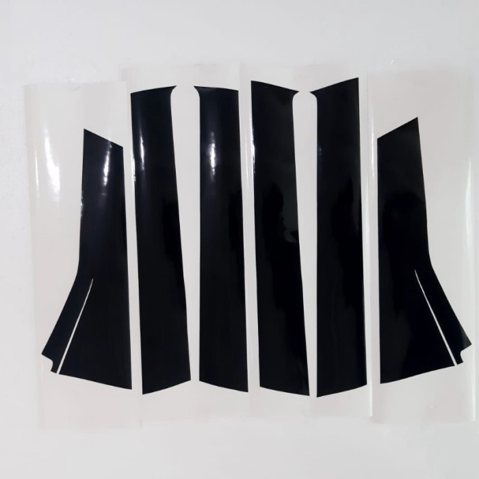 STICKER STIKER PILAR GARNISH PANEL HONDA JAZZ GK5 GEN 3 2014 - 2019