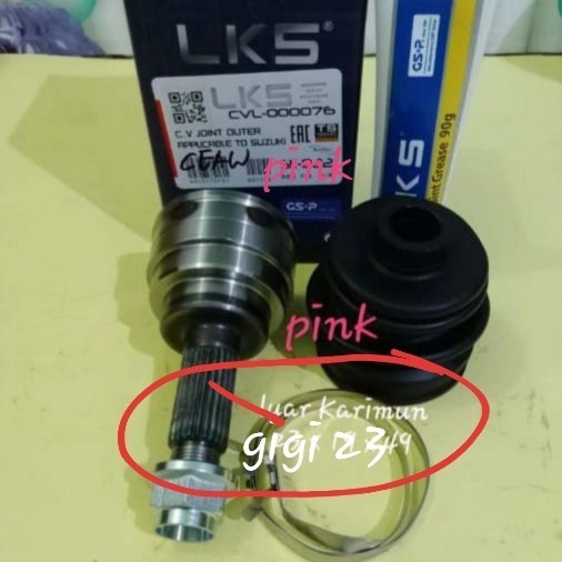CV JOINT LUAR AS RODA AS KOPEL LUAR SUZUKI KARIMUN KOTAK WAGON R
