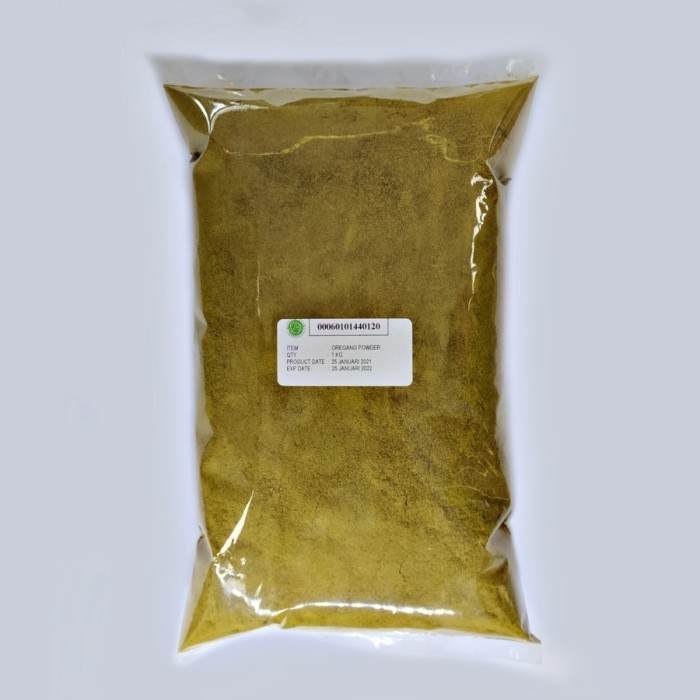 

Oregano Bubuk 1 Kg/ Oregano Powder Pure Asli 100%