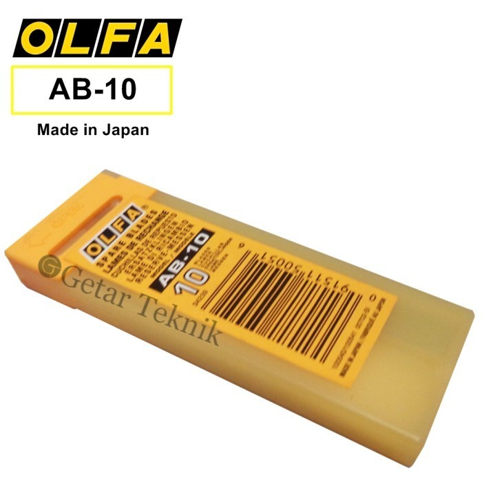 

Promo Refill Cutter Olfa Ab-10 Isi 10Pcs
