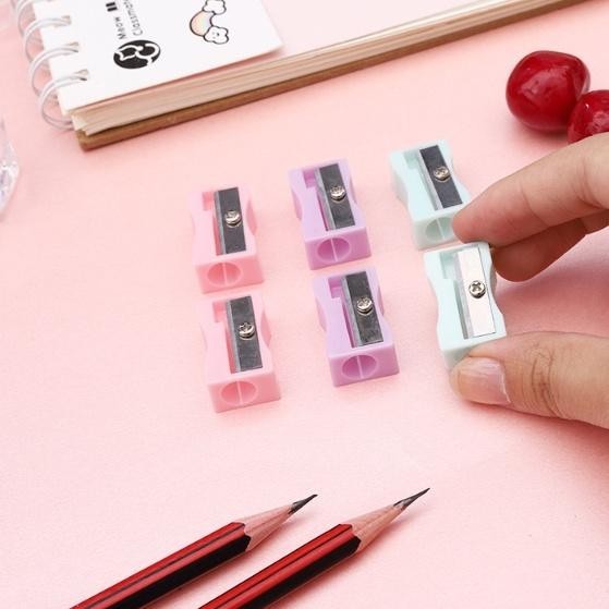 

mini pensil sharpener macaron color / rautan asahan kecil warna pastel macaron q242