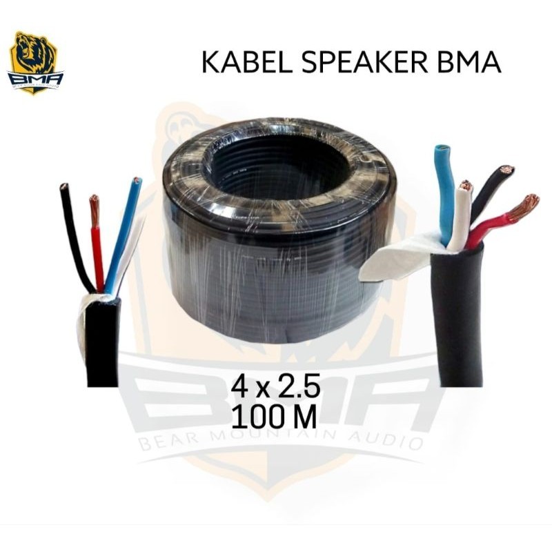 KABEL AUDIO SPEAKER 4X2.5MM PERMETER BMA ORIGINAL