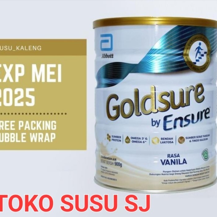 

Goldsure By Ensure Vanila 900 Gram/ Gold Sure/900Gr