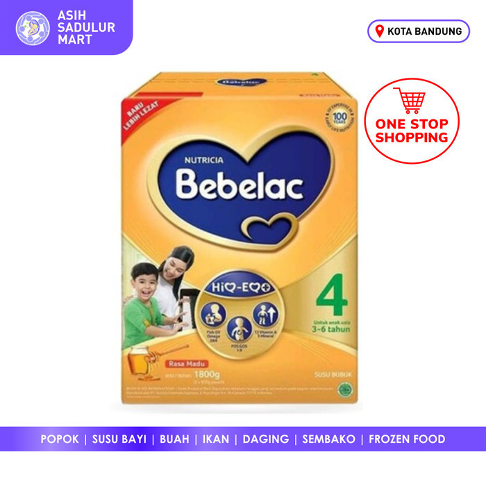 

Bebelac 4 Vanilla 1800Gr Susu Formula Bubuk Powder Promo Murah Bandung