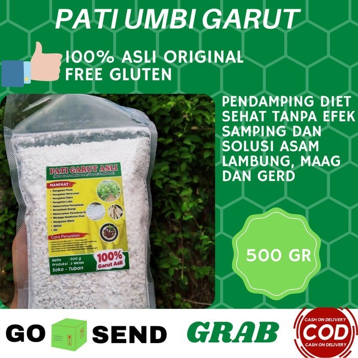 

JUAL Tepung Pati Umbi Garut Irut Asli Obat Herbal Asam Lambung Maag Gerd