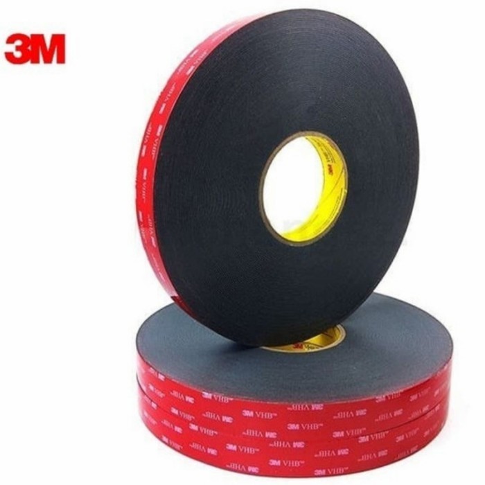 

BRG BARU Double Tape 3M USA Scotch VHB 5952 Black 48mm x 33m Kuat Original 3M