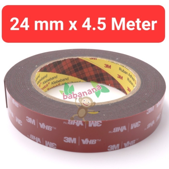 

Double Tape Foam 3M Original VHB sponge 1 roll 24 mm x 4.5 meter PROMO