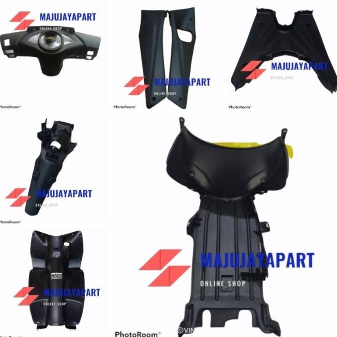 Cover Bodi Kasar Dek Lumpur Bawah Dan Dek Lantai Atas Vario 110 Karbu