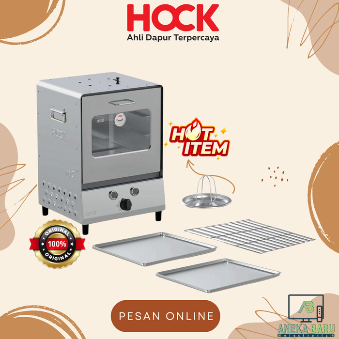 HOCK OVEN GAS PORTABLE HO-GS103 (STAINLESS STEEL)