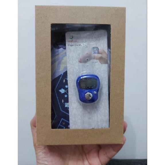 Sajadah Travel Tasbih Digital/Tahlilan/Souvenir Haji/Umroh/Kekah/Khitanan