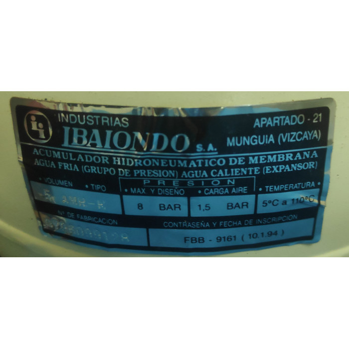 Tangki Pressure Tank Tabung Pompa Air Otomatis Amr 5 Liter