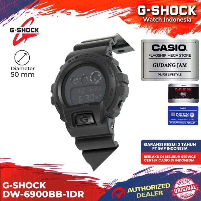 G-Shock Gshock Dw-6900Bb-1Dr Dw-6900Bb Dw-6900 Dw6900Bb Dw 6900Bb