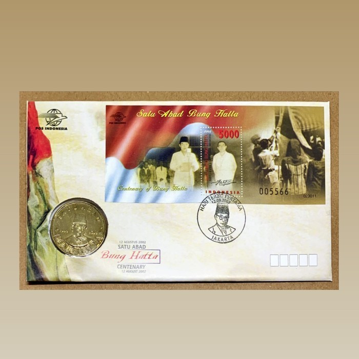 

Terlaris PRANGKO INDONESIA 2002 SHP SS DENGAN MEDALI SATU ABAD BUNG HATTA MINT. SALE