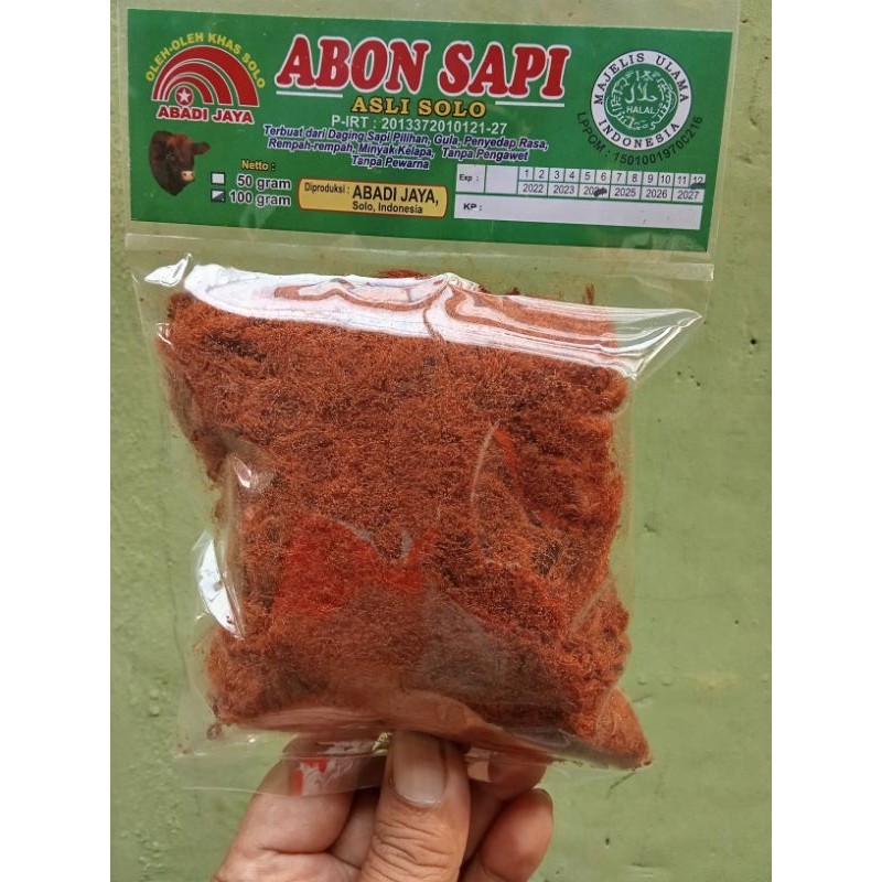 

Abon sapi