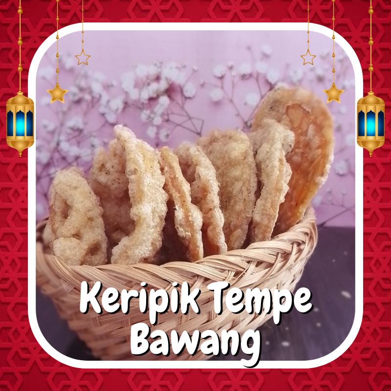 

Keripik Tempe Bawang Khas Bandung 100 gram