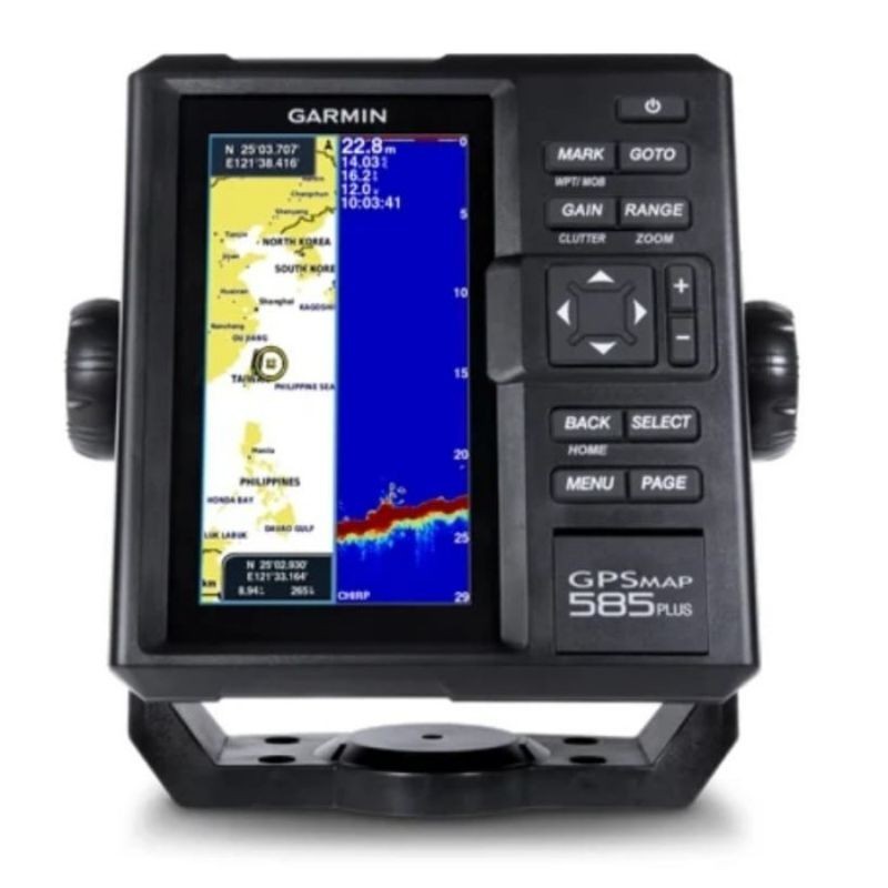 GARMIN GPSMAP 585 PLUS SEA CLEARVU GPS MAP 585+ ASLI BARU GARANSI