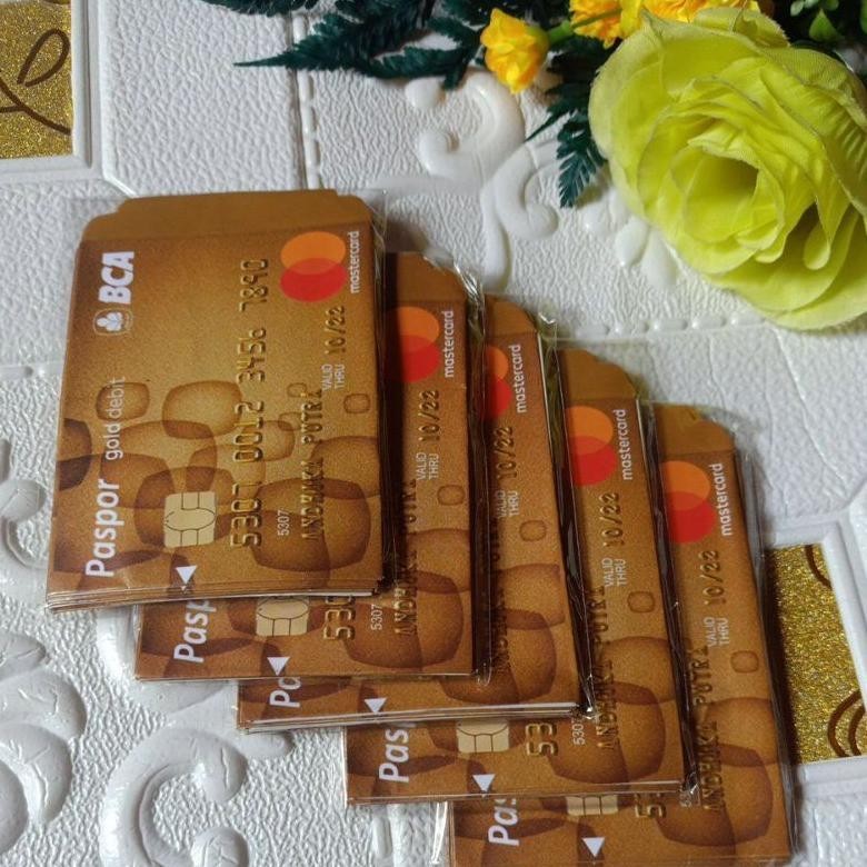 

Hot Sale Amplop Lebaran Motif Atm Card 1Pak Isi 10Pcs Harga Discount