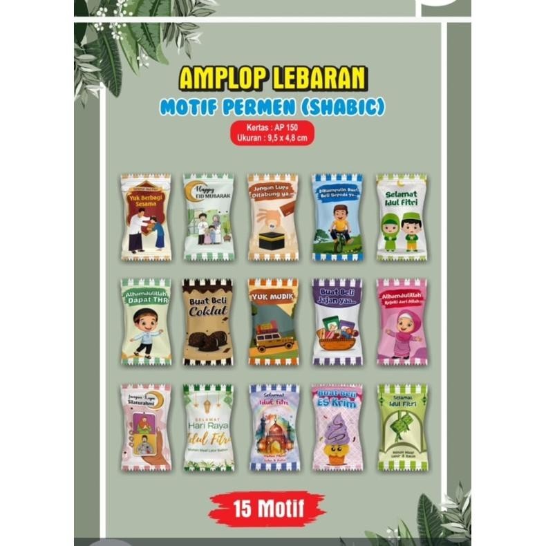 

Cuci Gudang [Lebaran] Amplop Lebaran 2024 Model Permen Medium Terlaris