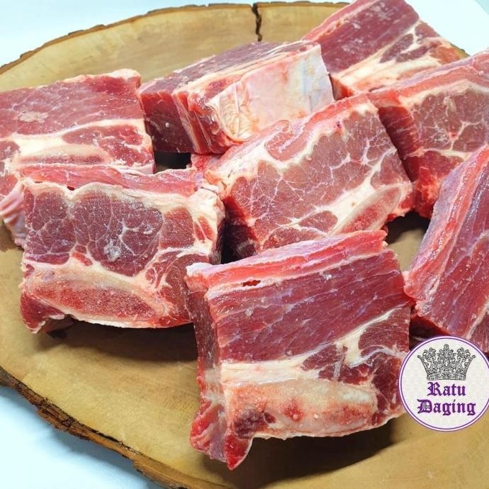 

Shortribs Super Premium / Daging Iga Sapi Tebal @1Kg #Gratisongkir Faatinasarah