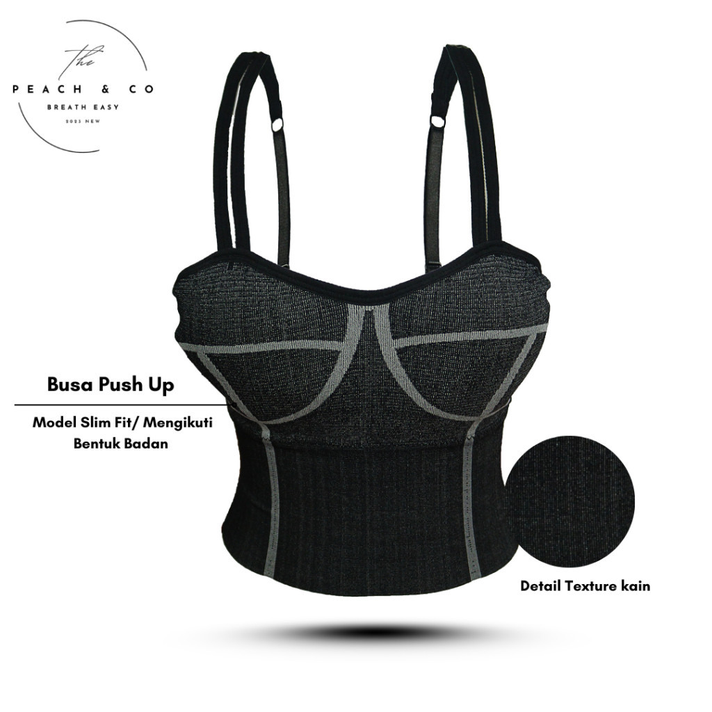 Bralette Bra Korean Style Tanktop Tanktop Bra Push Up Crop Top 428