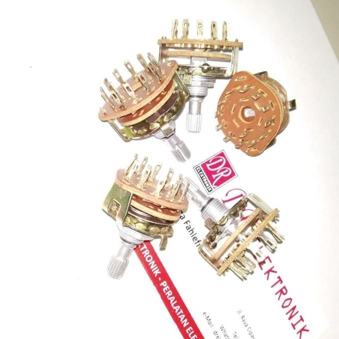 

Saklar Switch Potensio Putar Rotary 1x12 2x6 3x4 4x3 dre3 Ayo Order