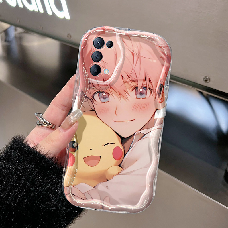 Casing Hp OPPO Reno 5 4G Reno 5 5G Reno 5K 5G Case hp ponsel pola kartun Casing lunak gel silika Kes