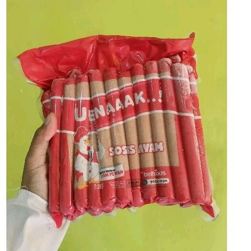 

SOSIS AYAM UENAKK 950gr | SOSIS ECERAN | PADANG FROZEN