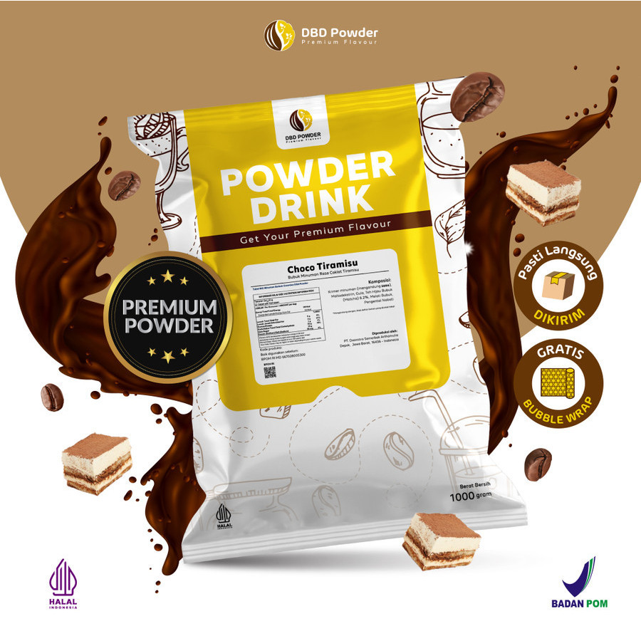 

Bubuk Numan Cokelat Tirasu - Powder Choco Tirasu