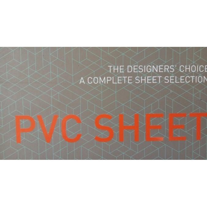 Taco Sheet Kilap/Glossy Red, Yel, Ora ( Pvc Sheet )