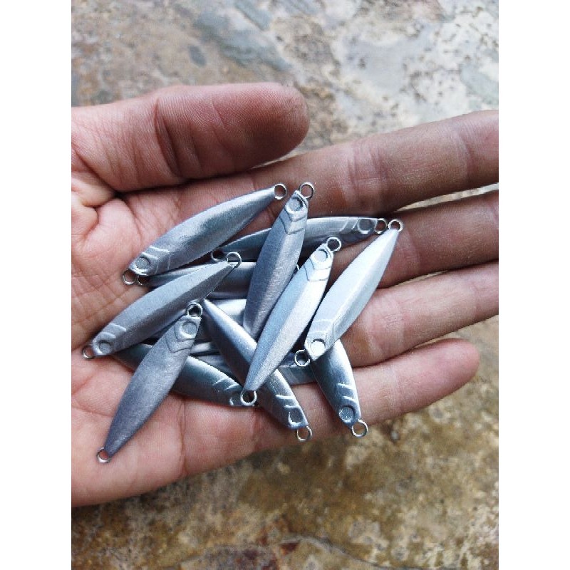 Metal jig blank micro jigpara 10gram
