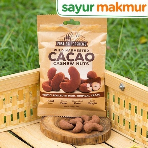

East Bali Cashew Dark Cacao Cashew Nuts 35 gram Sayurmakmur