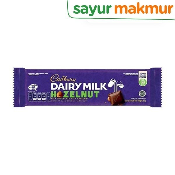 

Cadbury Chocolate Dairy Milk Hazelnut 62 gram Sayurmakmur