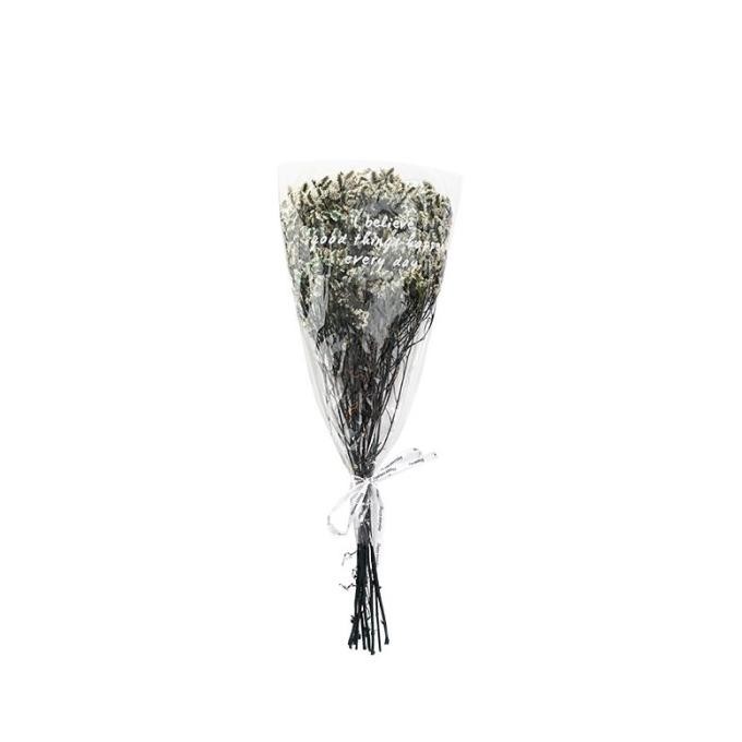 Kkv Sladko Bunga Myosotis Putih Tampak Asli Alami Tahan Lama