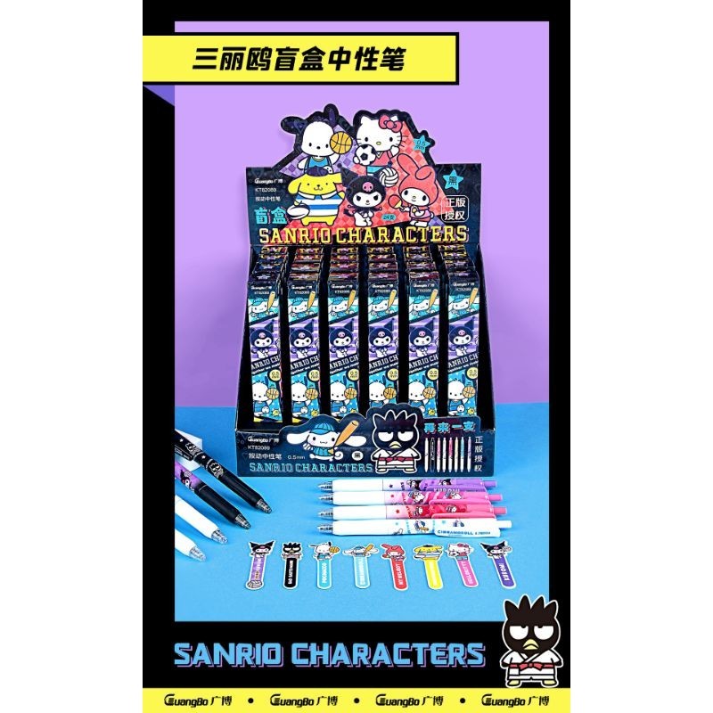 

Blind Box Pen Sanrio Original License Gel Pen Pena
