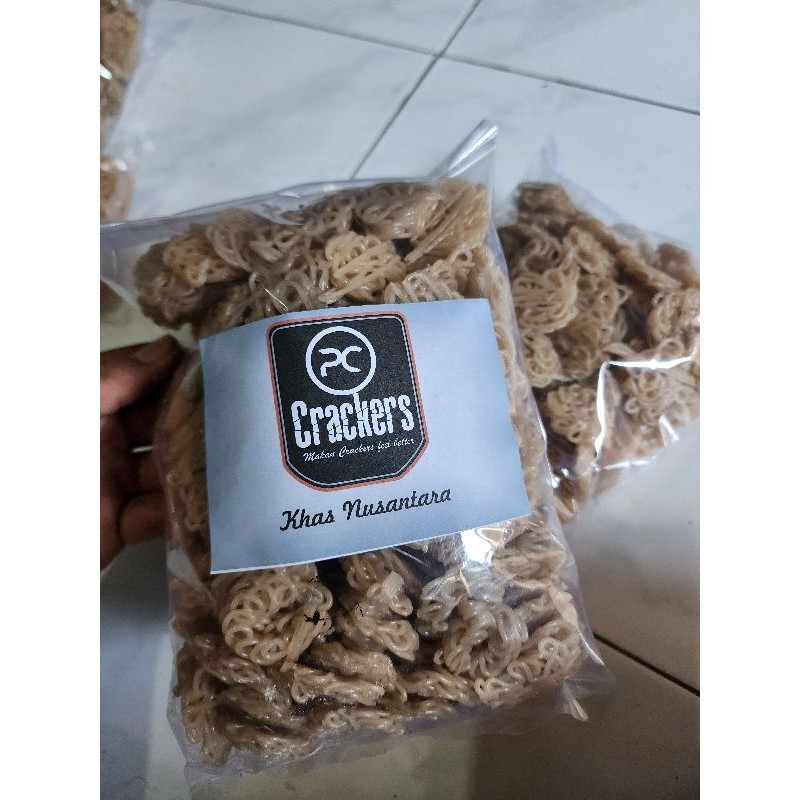 

Kerupuk Mawar Kecil (DN) kemasan 500 Gram.