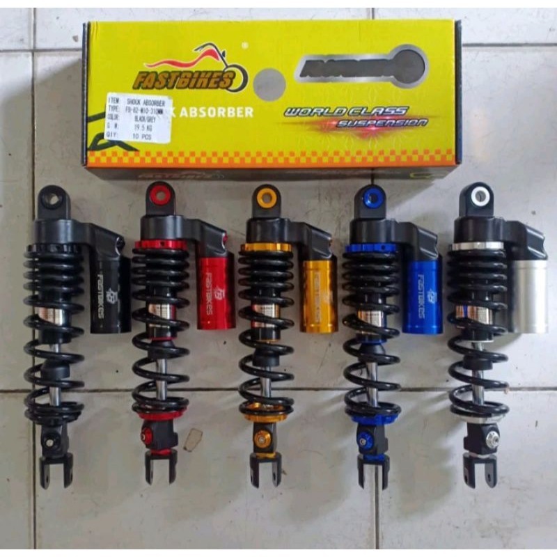 Shock Shockbreaker Belakang Matic Fastbike Copy Showa WP Single Shock Mio m3 soul beat vario scoopy 