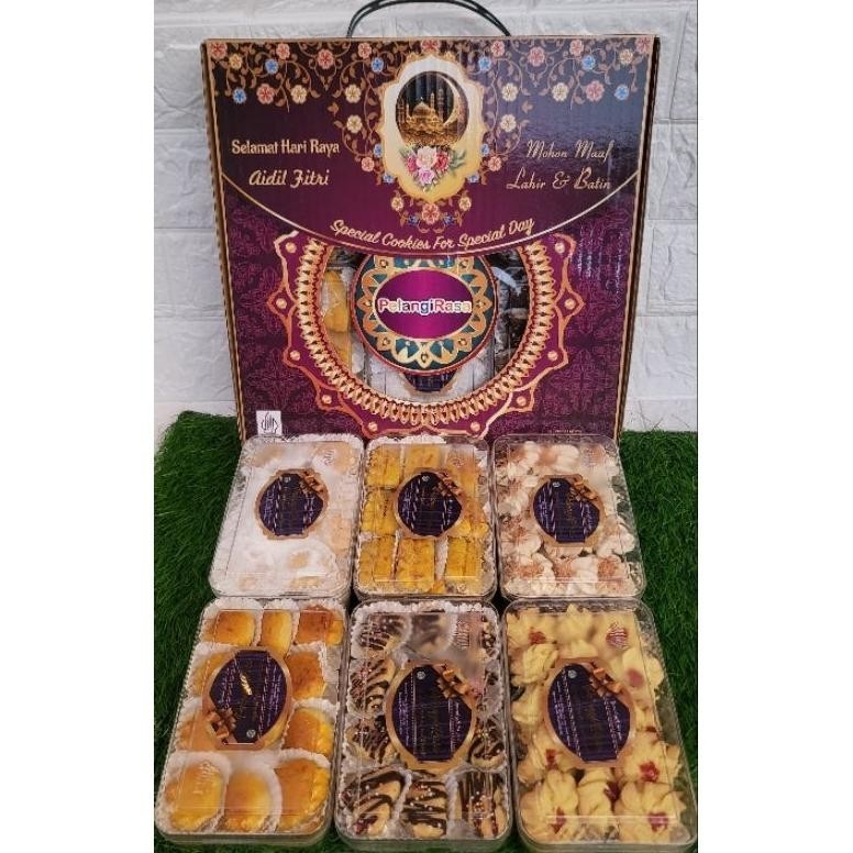 

CR - Pelangi Rasa toples kotal - Kue lebaran homemade - Hampers Idul Fitri - Bingkisan lebaran TERLARIS