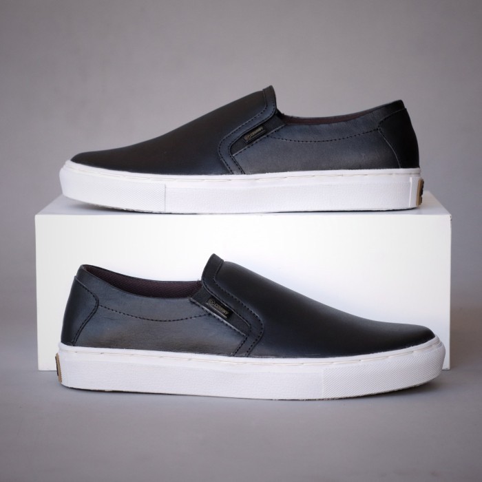 SEPATU CEVANY MORI ORIGINAL KULIT ASLI SLIP ON PRIA CASUAL FORMAL ORI