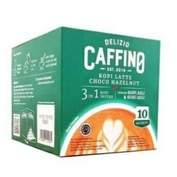 

Caffino Choco Hazelnut box 10 ' s