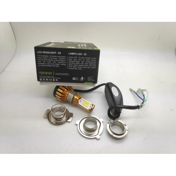 LAMPU DEPAN LED NINJA 250 R25 VIXION R15 OLD LUMINOS 2 COLOUR