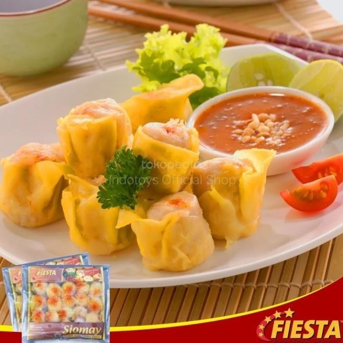 

Uinn - Fiesta Siomay Ayam Chicken Siomay 900G Isi 50 Pcs Frozen Food