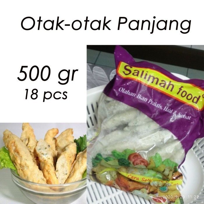 

Uinn - Otak Otak Panjang Frozen Food Salimah Paketan 5 Pack