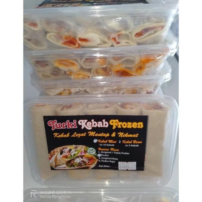 

Uinn - Kebab Turki Mini Siap Saji Frozen Food - Orinal Isi 10Pcs