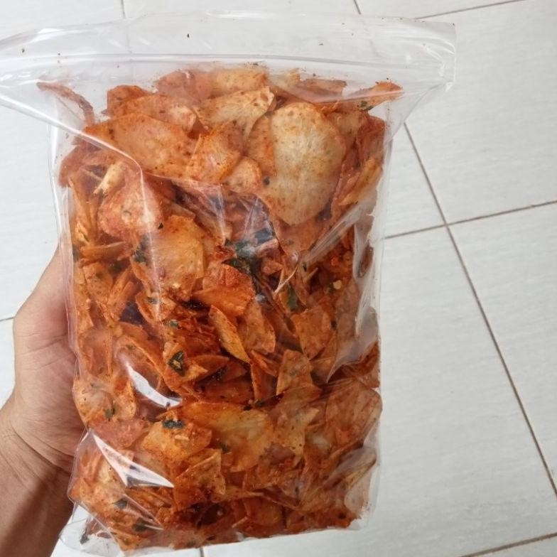 

POI kripset hah pedas 1kg TERLARIS