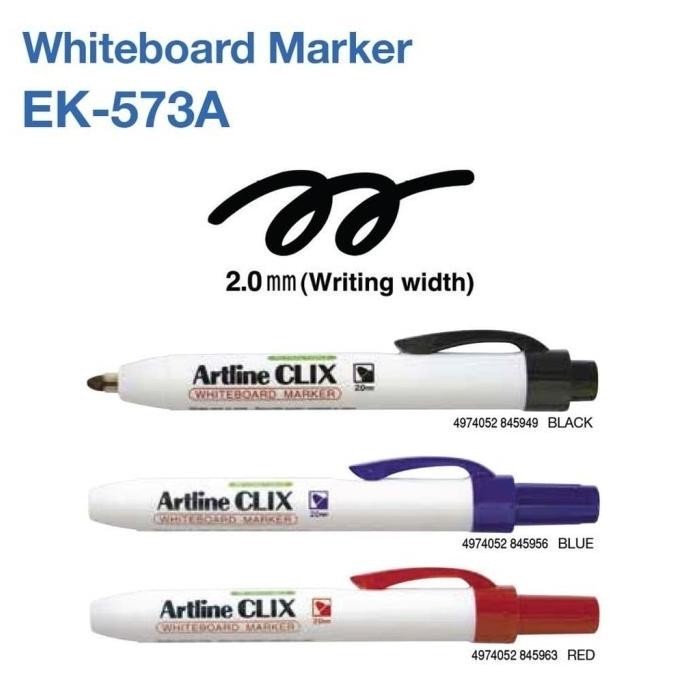 

Spidol Papan Tulis ARTLINE CLIX Whiteboard Marker EK-573A ilmi__77