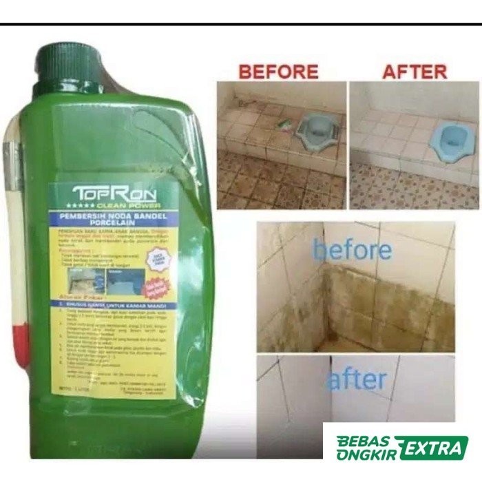 Pembersih Keramik Lantai / Pembersih Lantai Kamar Mandi Toilet Top Ron